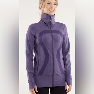 Lululemon Athletica Purple Jacket. Size 4